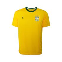 Camisa Brasil Super Bola Fan Infantil S/numero Amarelo