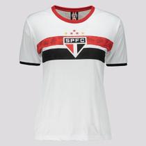 Camisa Brazilaine São Paulo Feminina Stencil