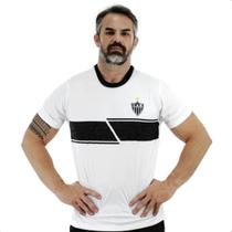 Camisa Braziline Atlético Mineiro Didactic Branca e Preta - Masculina