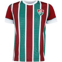 Camisa Braziline Fluminense Chiado - Infantil - Verde/Grená