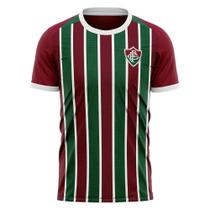 Camisa Braziline Fluminense Epoch Masculina Tricolor- Verde/Vinho