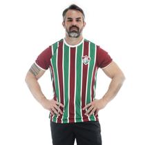Camisa Braziline Fluminense Epoch Vermelho e Verde - Masculino