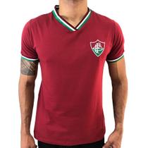 Camisa Braziline Fluminense Progress Masculina Bordô
