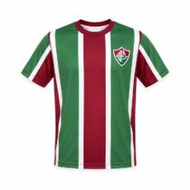 Camisa Braziline Fluminense Somar - Infantil - Verde/Grená