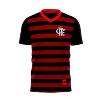 Camisa Braziline Nineteen Flamengo Infantil - Vermelho