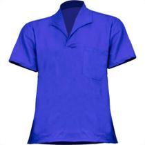 Camisa Brim P/Unif.Koch.M/C Az,G Camisa Brim P/Unif.Koch.M/C Az,G