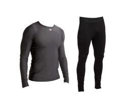 Camisa Calça Térmica Segunda Pele Compressão Proteção UV Tamanho Normal e Plus Size Kanxa