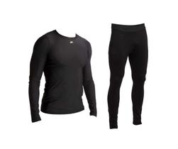 Camisa Calça Térmica Segunda Pele Compressão Proteção UV Tamanho Normal e Plus Size Kanxa