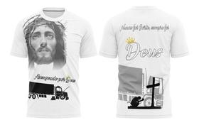 Camisa Caminhão Carreteiro Camiseta Abençoado Por Deus Gbn
