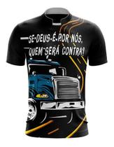 Camisa Caminhão Carreteiro Estradeiro Camiseta Chofer Rota 262