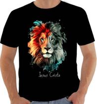 Camisa Camiseta 7636 Leão lion judah rei selva - Primus