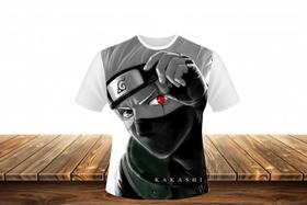 Camisa camiseta adulto infantil unisex naruto shipudenn sharingar