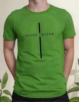 Camisa Camiseta Adulto Masculina Feminina Algodão Gospel Evangélica Católica Religiosa Jesus Cruz