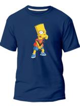 Camisa Camiseta Algodão Bart Estilingue