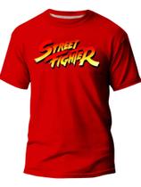 Camisa Camiseta Algodão Street Fighter
