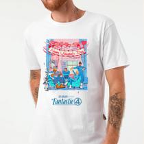 Camisa Camiseta Algodão Unissex Tshirt Quarteto Fantastico 2025