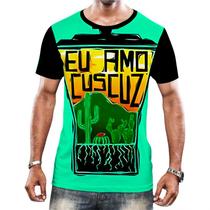 Camisa Camiseta Amo o Nordeste Sertão Cangaço Frases HD 14