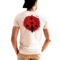 Camisa Camiseta Anime Naruto Shippuden Mangekyou Sharingan 100% Algodão