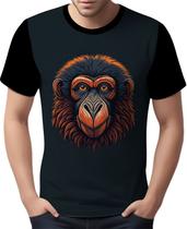Camisa Camiseta Babuino Macaco Gorila Face Animais Selva 6