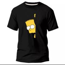 Camisa Camiseta Básica Masculina Bart Simpson 100% Algodão T-Shirt , Camisa , Blusa Camisa Camiseta Básica Masculina Bart Simpson 100% Algodão T-Shirt , Camisa , Blusa