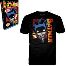 Camisa Camiseta Batman Anime Filme DC Funko Box Tees Camisa Camiseta Batman Anime Filme DC Funko Box Tees