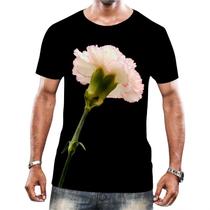 Camisa Camiseta Belas Flores Flor do Cravo Natureza Planta 8 Camisa Camiseta Belas Flores Flor do Cravo Natureza Planta 8