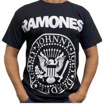 Camisa Camiseta Blusa Banda de Rock Ramones Pta Estampada