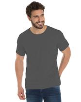 Camisa Camiseta Blusa Básica 100% Algodão Lisa Proteção Cores Azul Branca Preta Cinza