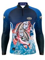 Camisa Camiseta Blusa de Pesca Tilápia Masculino Feminino e Infantil Familia igual com uv50