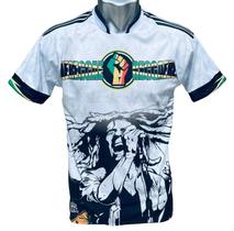 Camisa camiseta Bob Marley Reggae Jamaica Branca