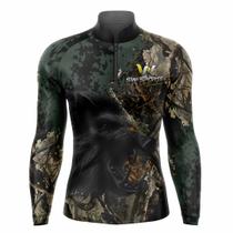 Camisa Camiseta Caça Caçador De Javali Uv50+