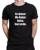 Camisa Camiseta Carnaval Frases Engraçadas Se Quiser Me Beijar - Nessa Stop