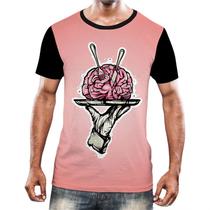 Camisa Camiseta Cérebro Inteligência Mental Psicologia HD 11