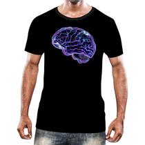 Camisa Camiseta Cérebro Inteligência Mental Psicologia HD 12 Camisa Camiseta Cérebro Inteligência Mental Psicologia HD 12