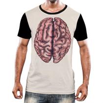 Camisa Camiseta Cérebro Inteligência Mental Psicologia HD 13 - Enjoy Shop