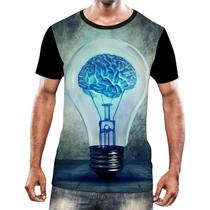 Camisa Camiseta Cérebro Inteligência Mental Psicologia HD 6 - Enjoy Shop