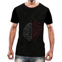 Camisa Camiseta Cérebro Inteligência Mental Psicologia HD 8 - Enjoy Shop