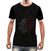 Camisa Camiseta Cérebro Inteligência Mental Psicologia HD 8