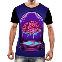 Camisa Camiseta Cérebro Inteligência Mental Psicologia HD 9 - Enjoy Shop