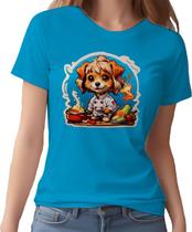 Camisa Camiseta Color Chefe Cachorro Cozinheiro Cozinha 5