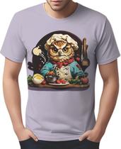 Camisa Camiseta Color Chefe Coruja Cozinheira Cozinha 1