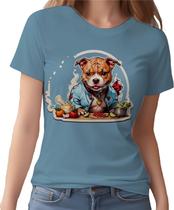 Camisa Camiseta Color Chefe Pitbull Cozinheiro Cozinha 3
