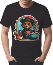 Camisa Camiseta Color Chefe Urso Cozinheiro Cozinha HD 4