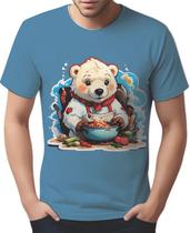 Camisa Camiseta Color Chefe Urso Cozinheiro Cozinha HD 5