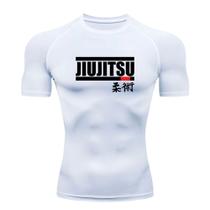 Camisa Camiseta Compressão Rash Guard Academia Treino JiuJitsu