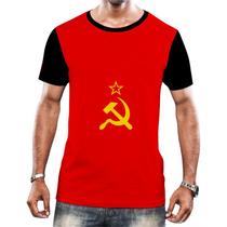 Camisa Camiseta Comunista Comunismo Foice Martelo Art 3