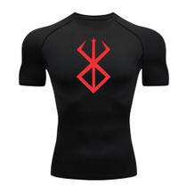 Camisa Camiseta de Compressão BERSEK Treino Academia Corrida - INPULSE