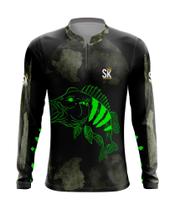 Camisa Camiseta de pesca proteção UV50+ SK16