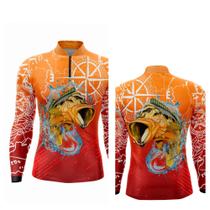 Camisa Camiseta de pesca proteção UV50+ SK26