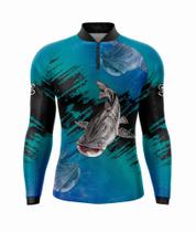 Camisa Camiseta de pesca proteção UV50+ SK35PINTADO - SUPER-KING